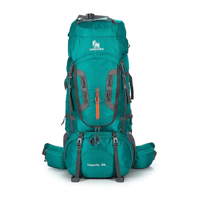 80L Large Capacity Camping Outdoor Trekking Hiking Rucksack