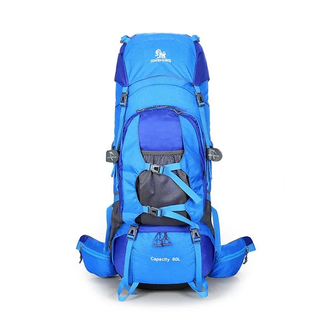 80L Large Capacity Camping Outdoor Trekking Hiking Rucksack