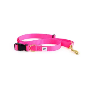 Adjustable Leash - Hot Pink