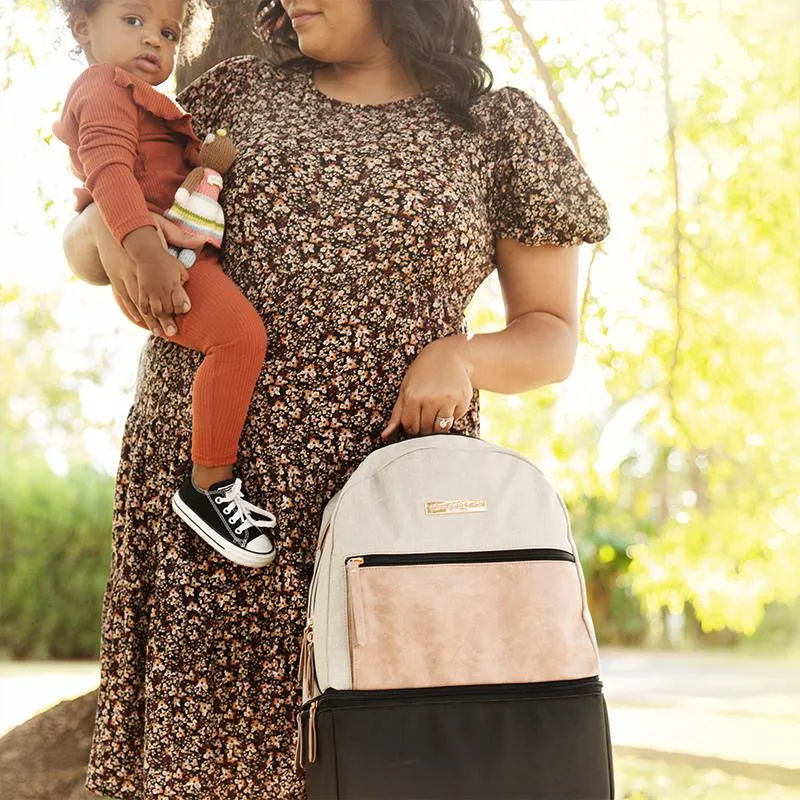 Axis Backpack in Dusty Rose/Sand