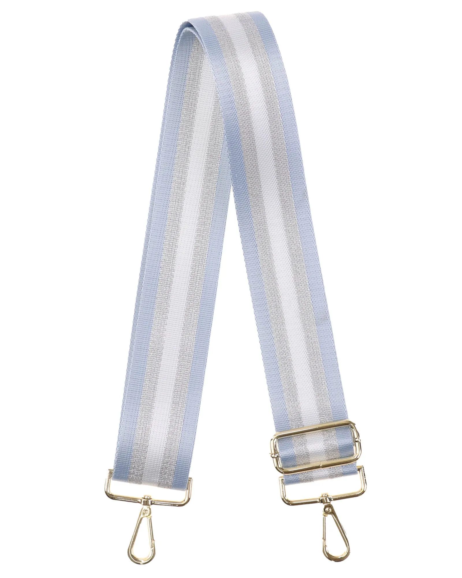 Bag Strap Silver Stripe