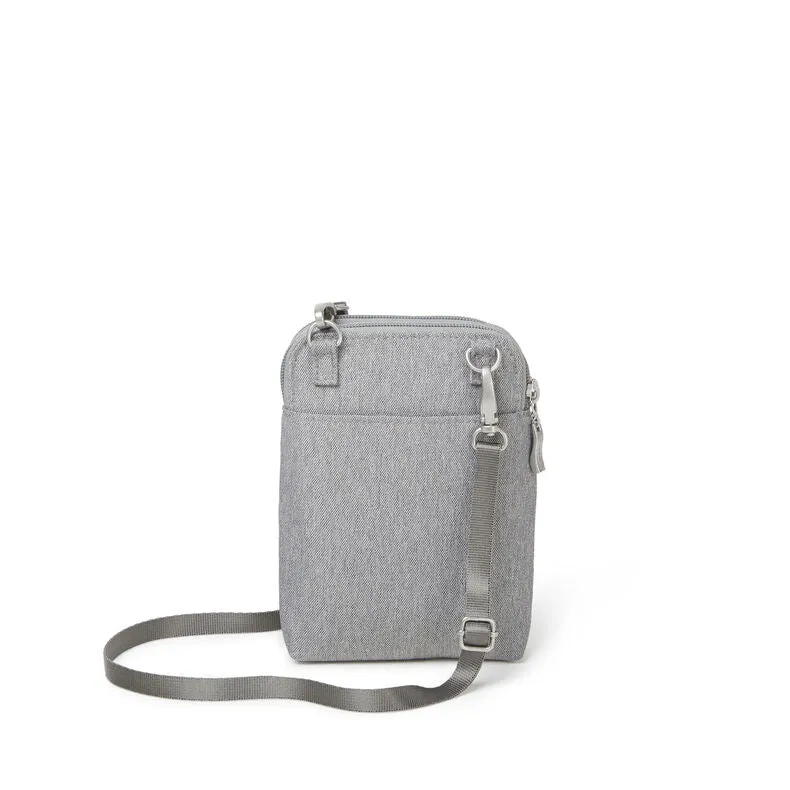 Baggallini Take Two RFID Bryant Crossbody in Stone Heritage