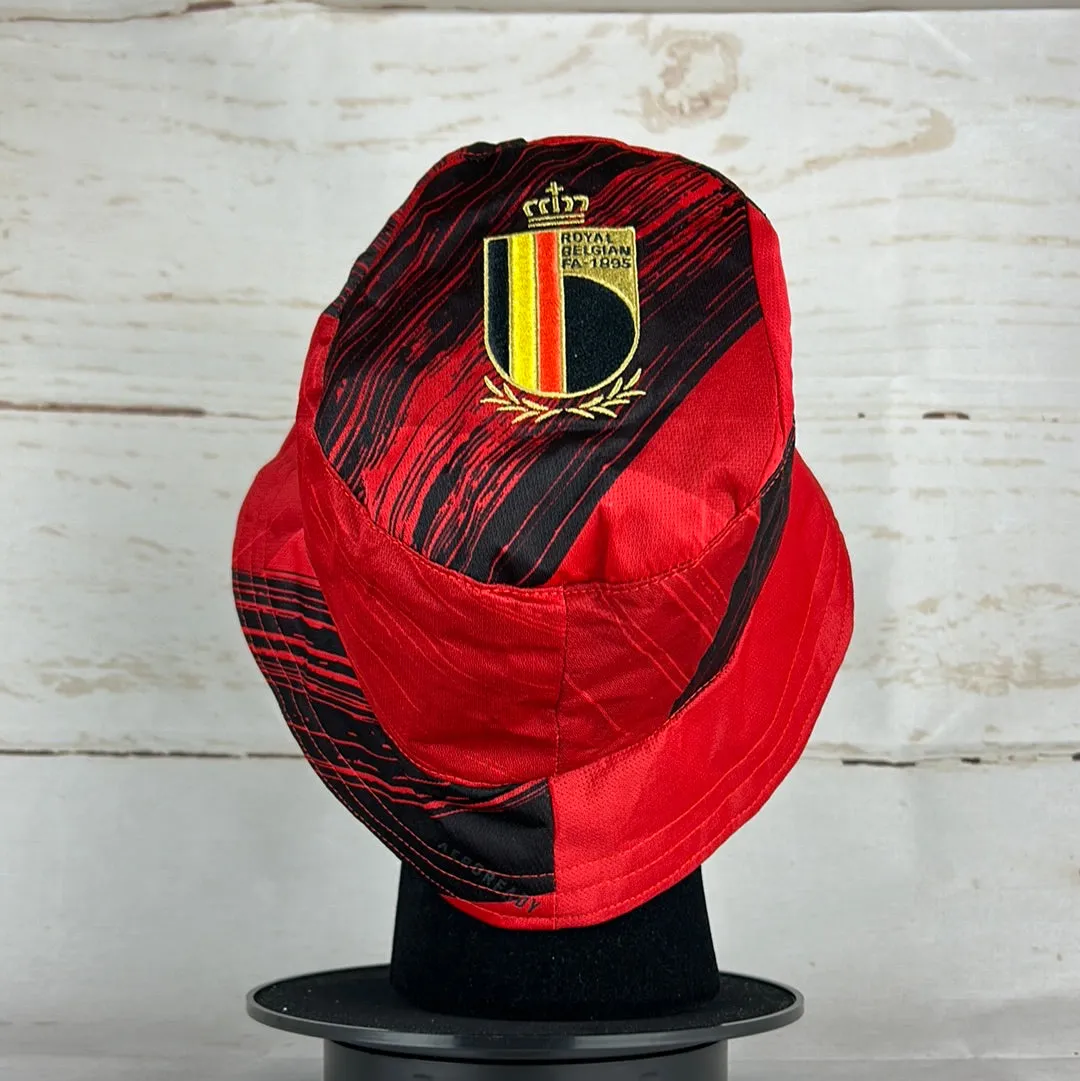 Belgium 2020 Upcycled Home Shirt Bucket Hat