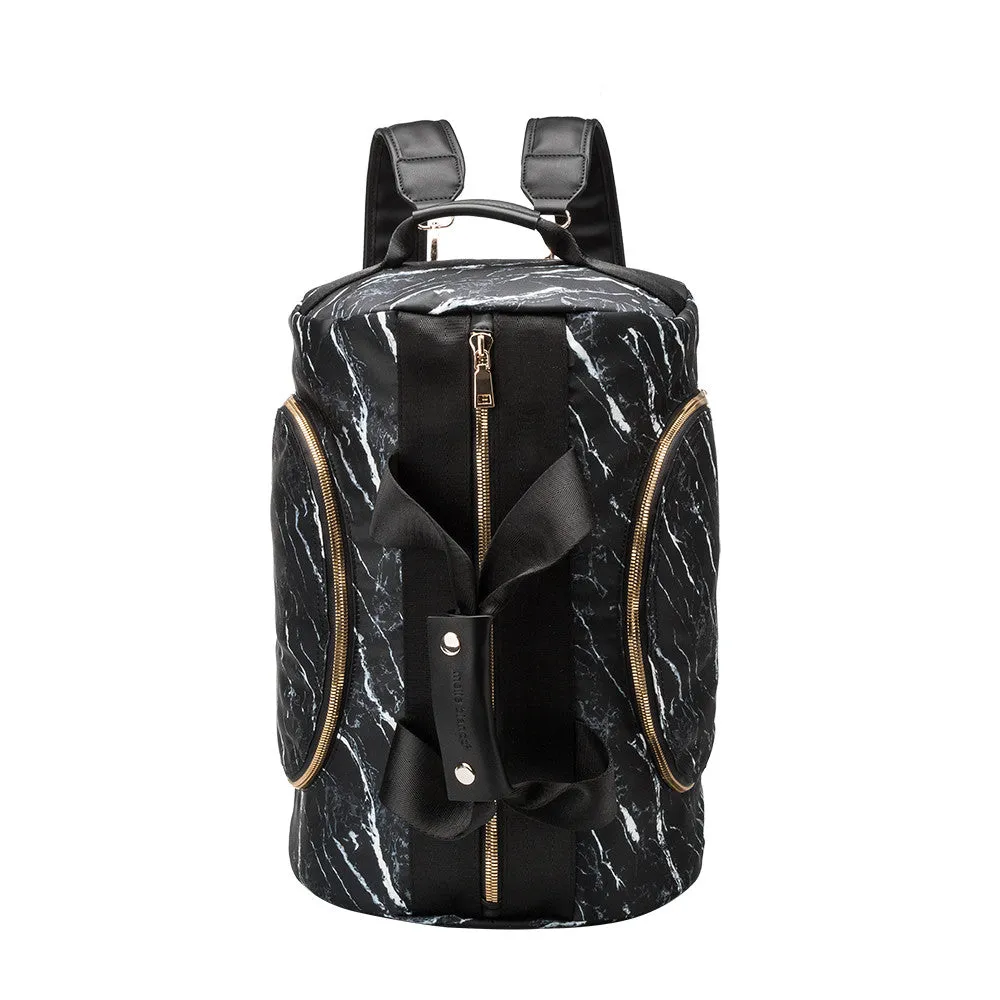 BIKOSTAL Black Marble Duffle