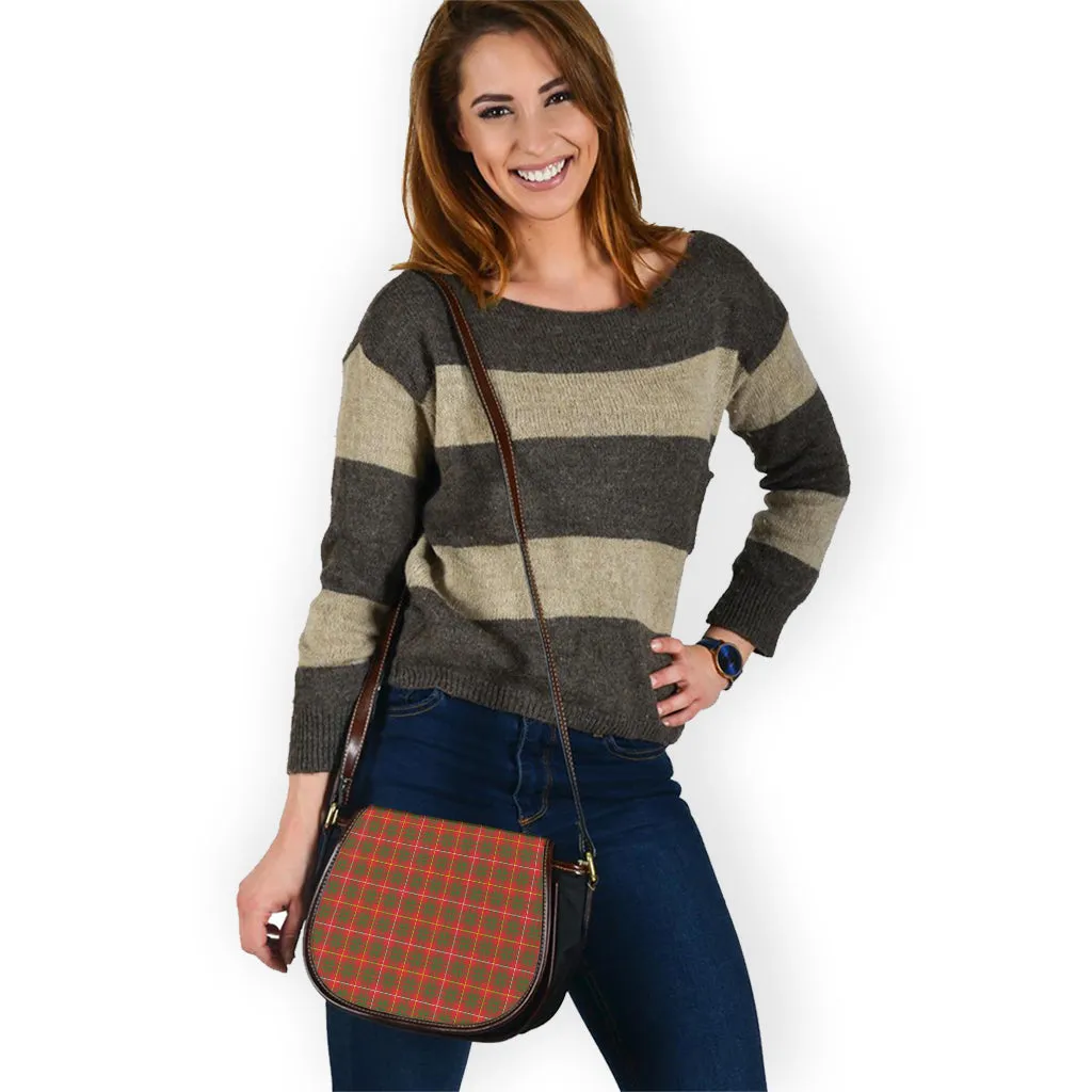 Bruce Modern Tartan Saddle Bag