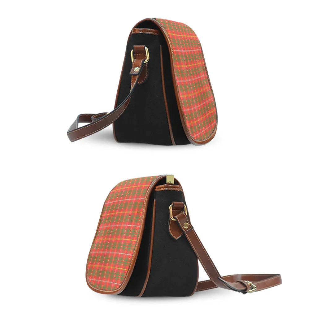 Bruce Modern Tartan Saddle Bag