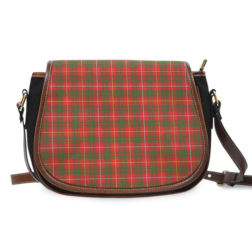 Bruce Modern Tartan Saddle Bag