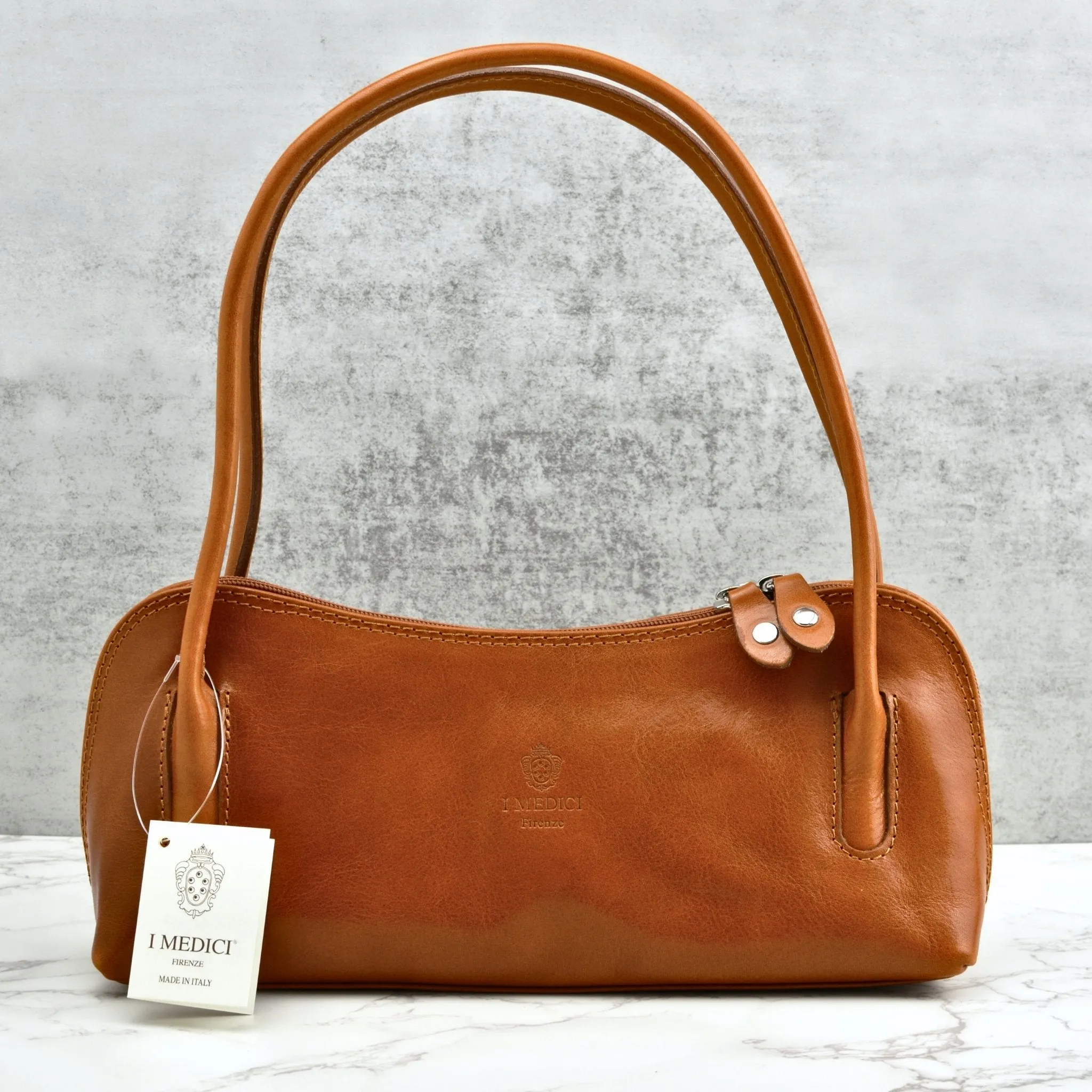 Carina Shoulder Bag, Italian Leather