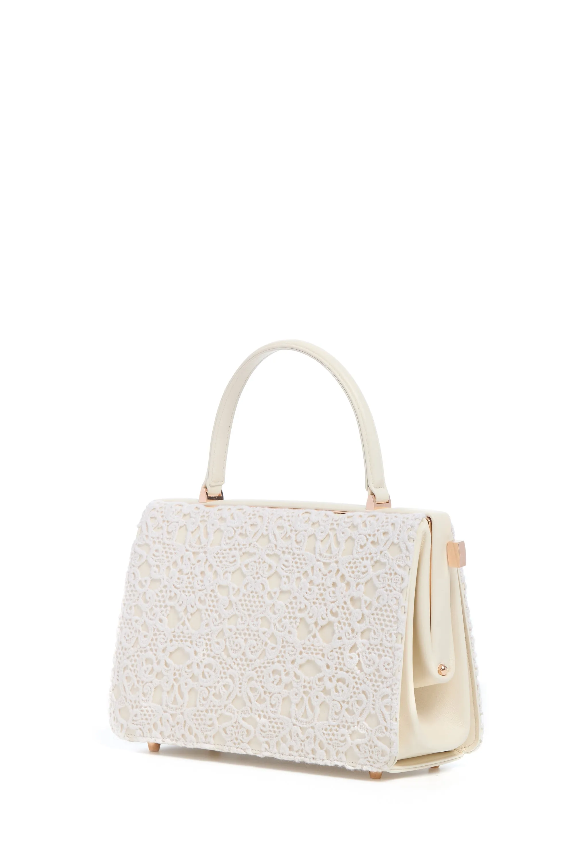 Carrington Bag in Ivory Cashmere Lace