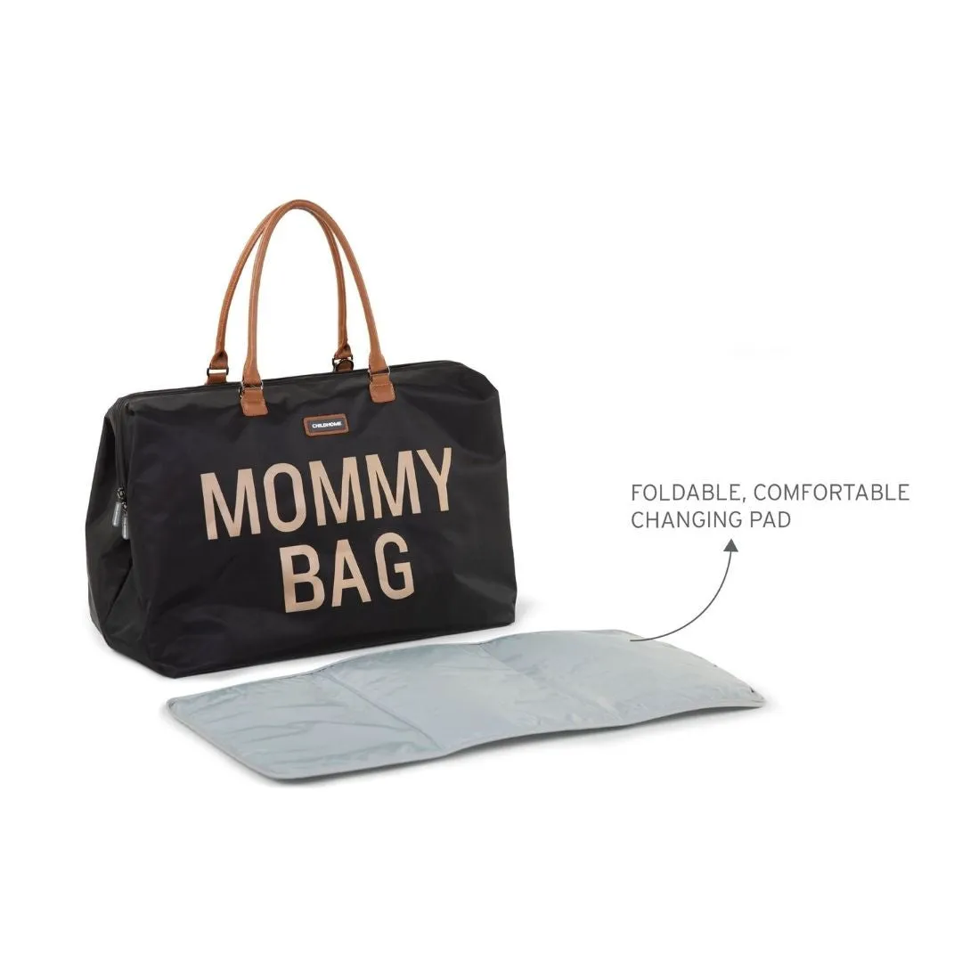 Childhome Mommy Bag - Black/Gold