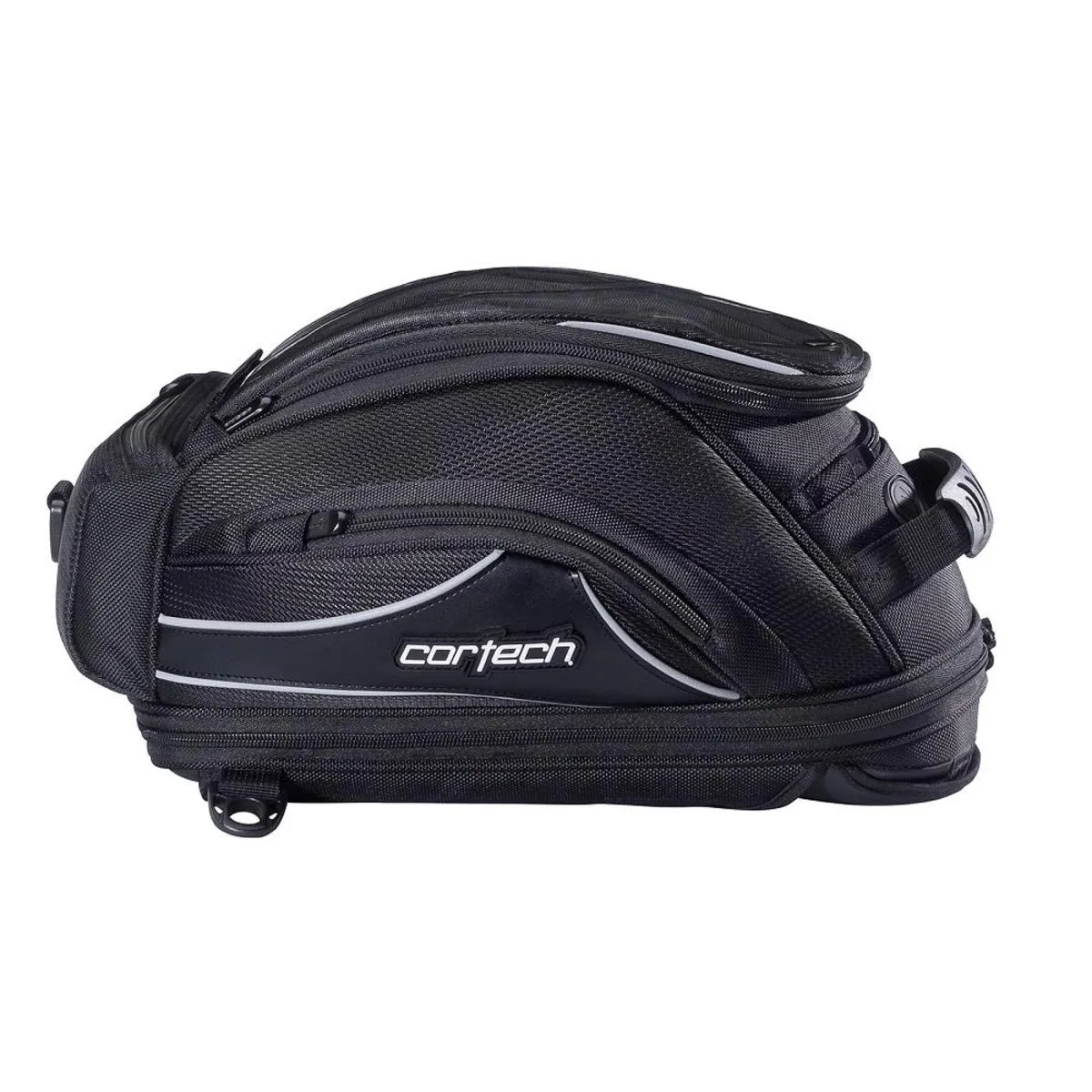 Cortech Super 2.0 18L Strap Mount Tank Bag - Black