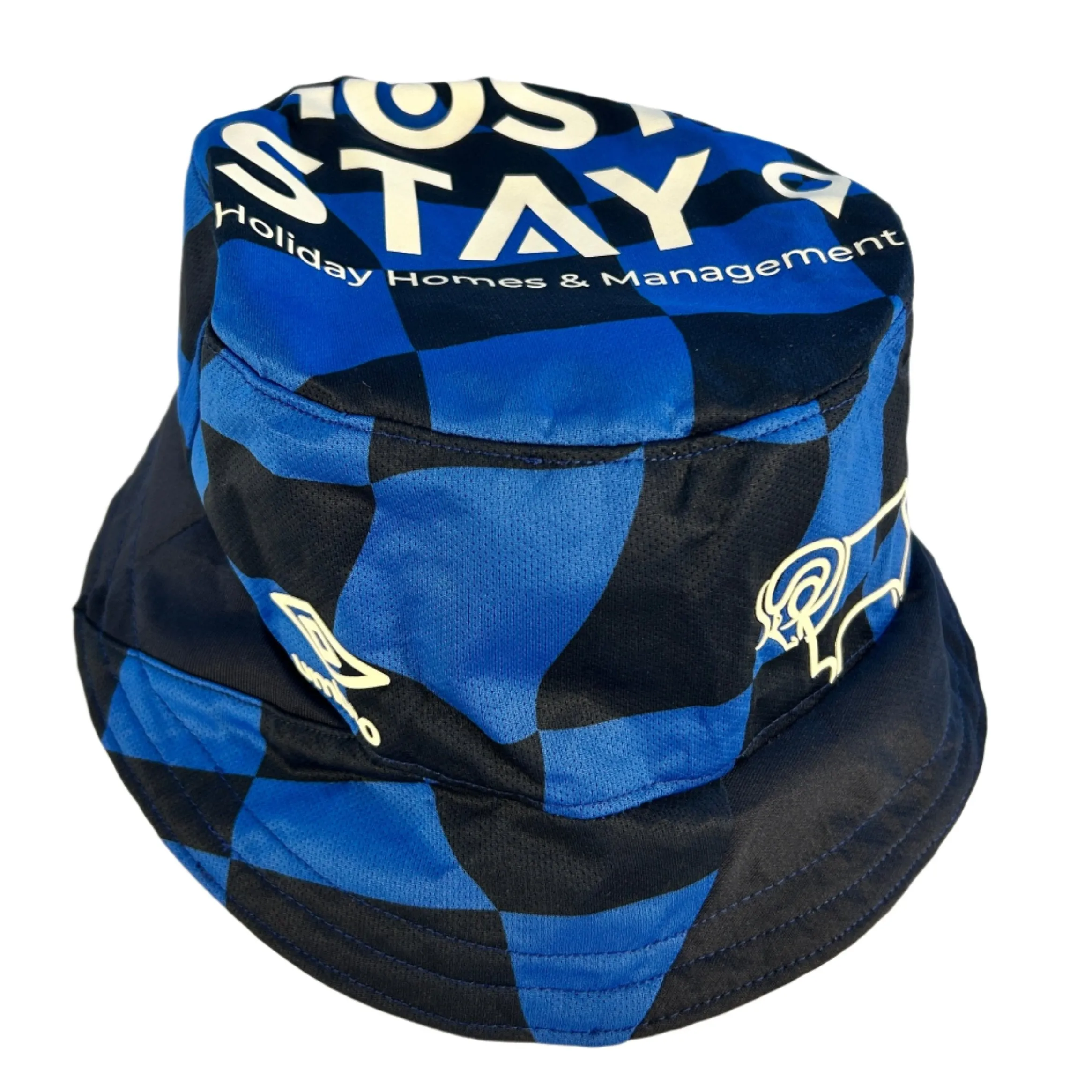 Derby County 23/24 Upcycled Away Shirt Bucket Hat