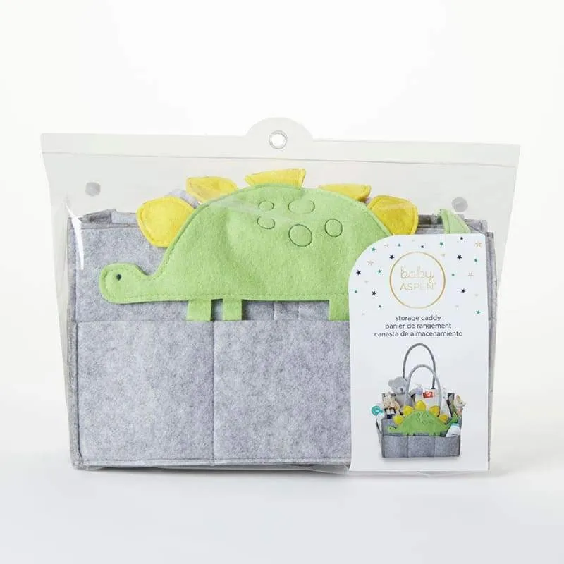 Dinosaur Diaper Caddy Organizer (Personalization Available)