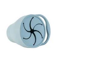 Duck Egg Blue Collapsible Snack Cup