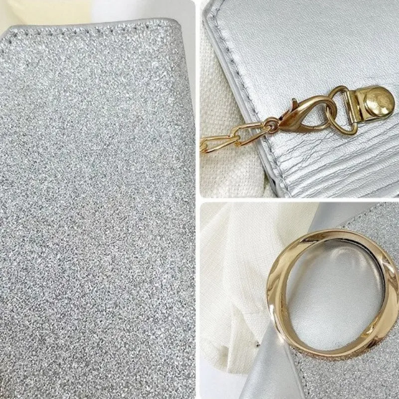 Elegant and Classy Envelope Style Clutch Bags with Chain Strap