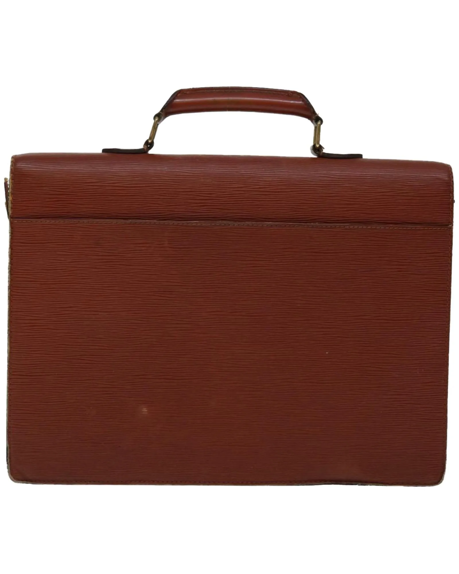 Epi Leather Briefcase with Detachable Strap