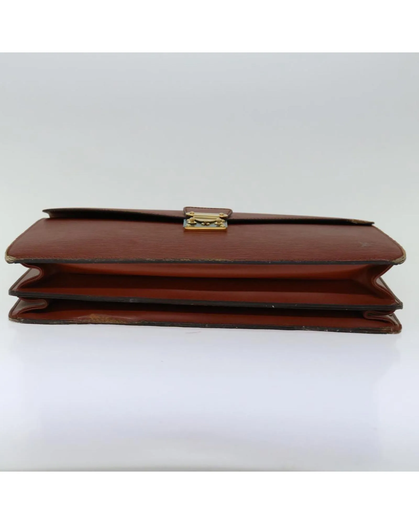 Epi Leather Briefcase with Detachable Strap