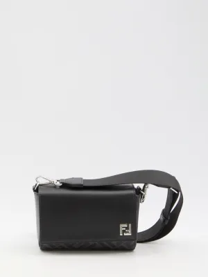 Fendi Men's Compact Bag With Squared FF Motif