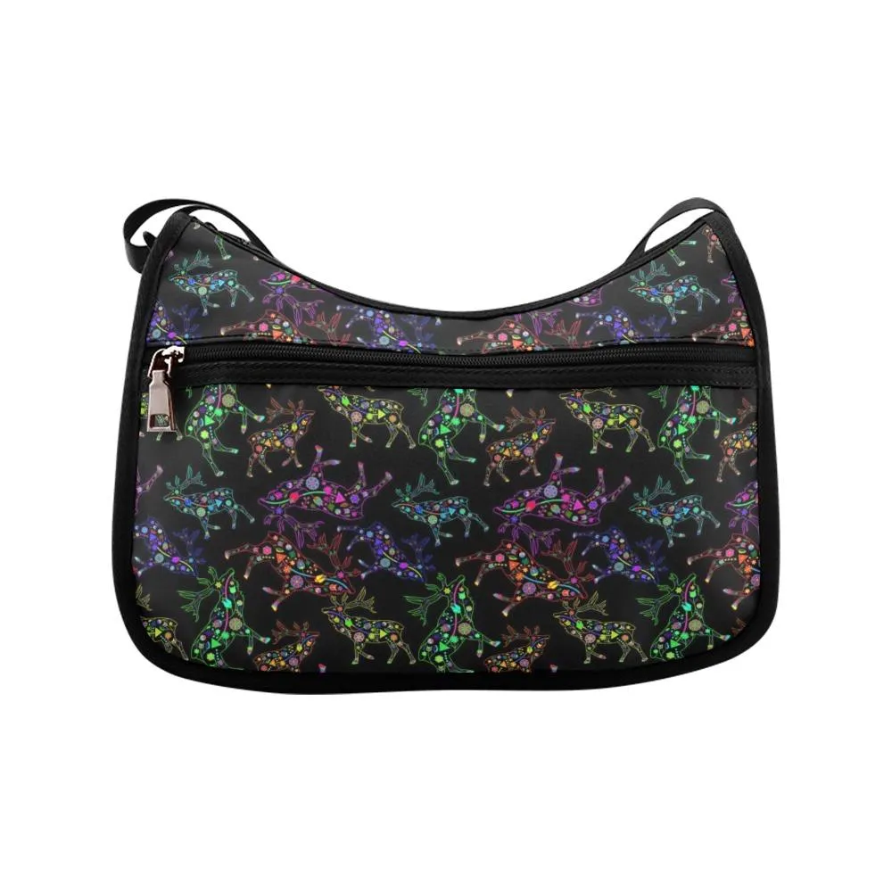 Floral Elk Crossbody Bags