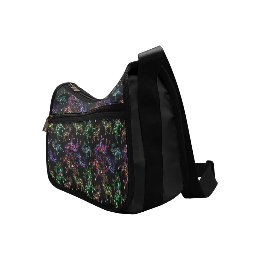 Floral Elk Crossbody Bags