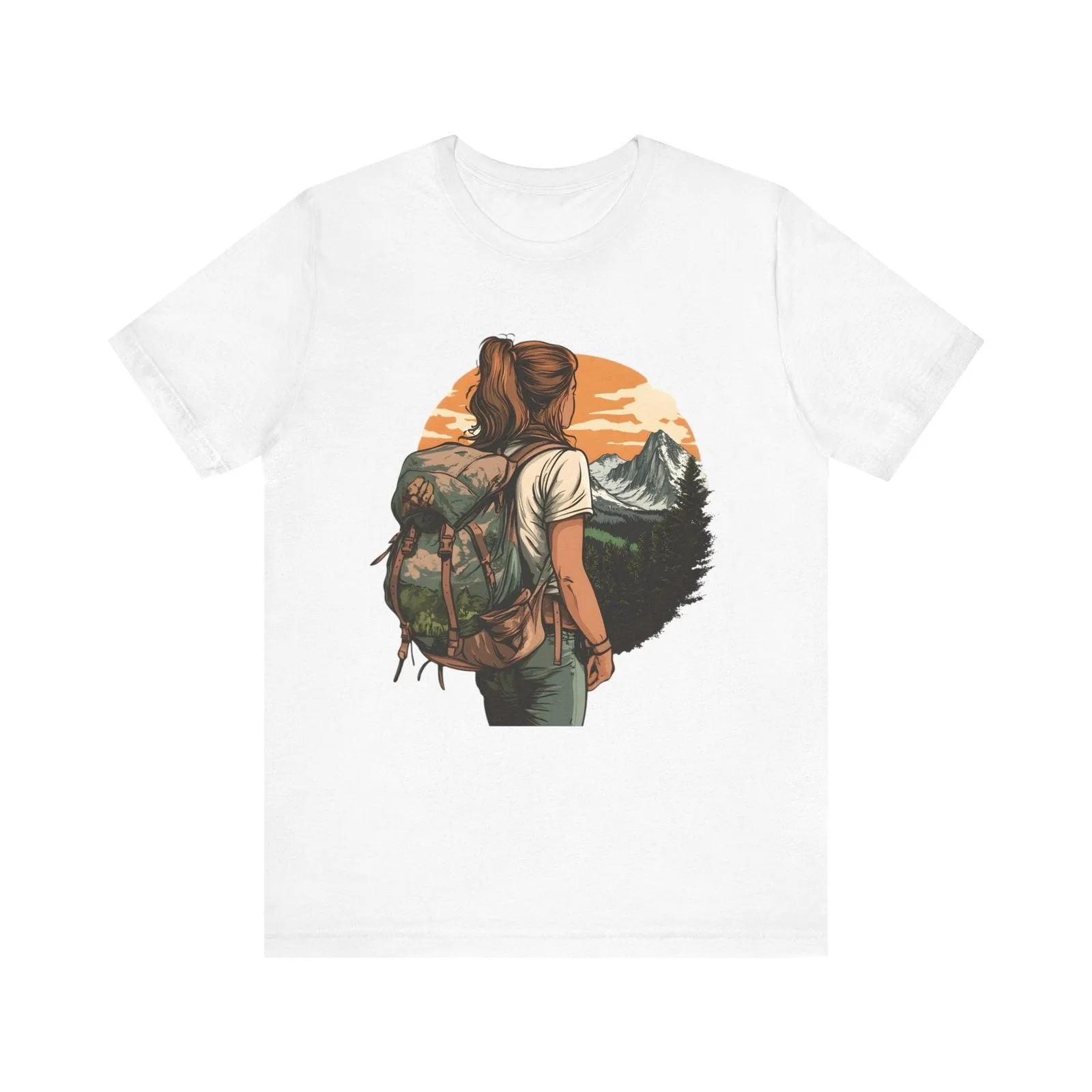 Hiking Wanderer's Horizon T Shirt