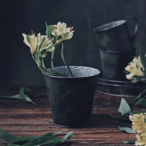 Iron Flower Bucket