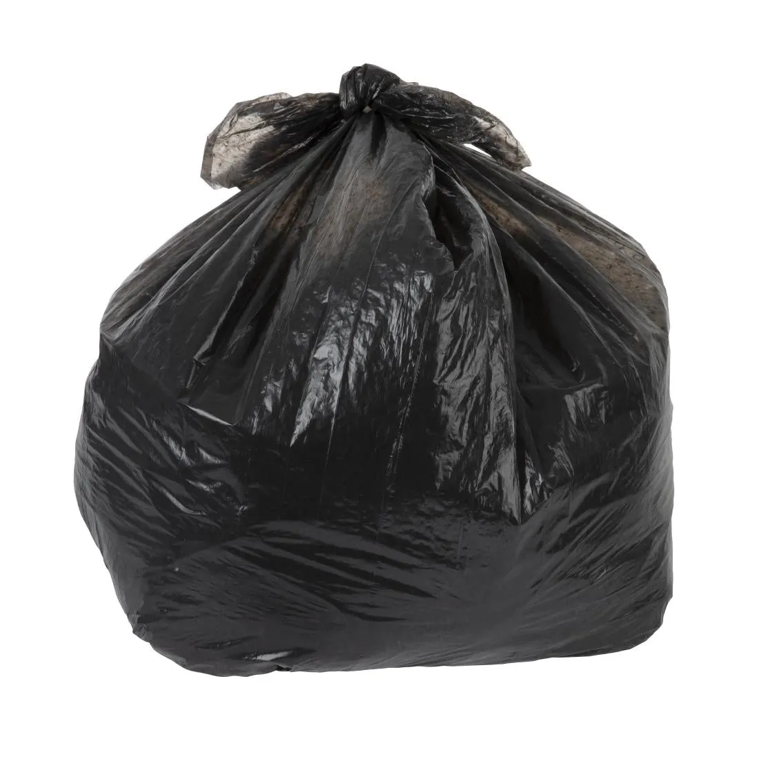 Jantex Large Medium Duty Black Bin Bags 80Ltr (Pack of 10)