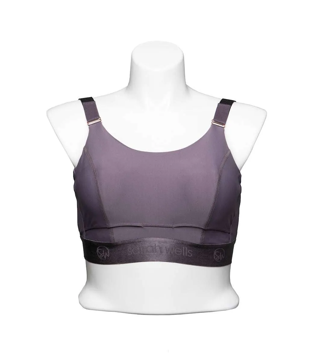 Journey Hands Free Pumping Bra | Aubergine