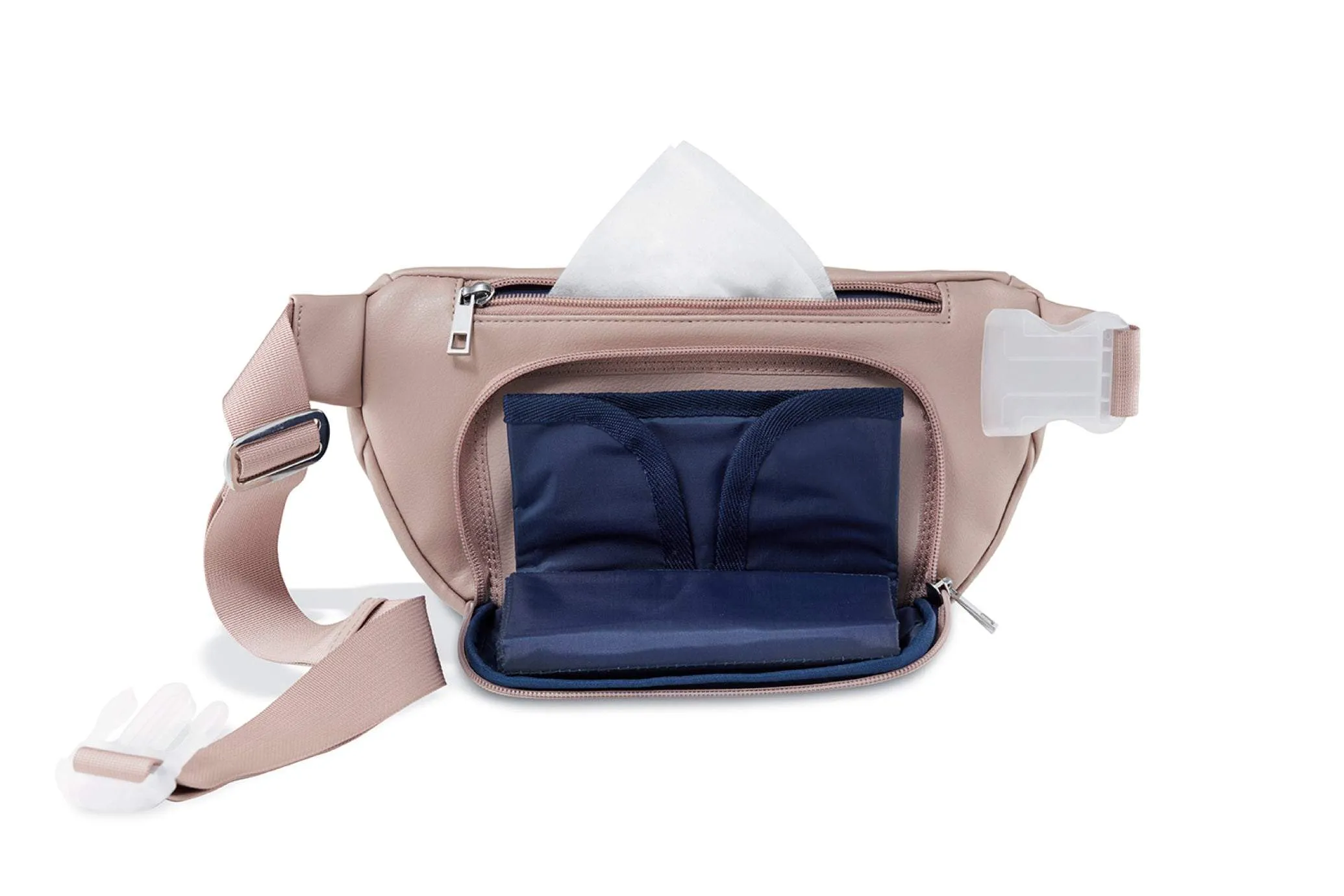 Kibou Travel Diaper Bag - Blush