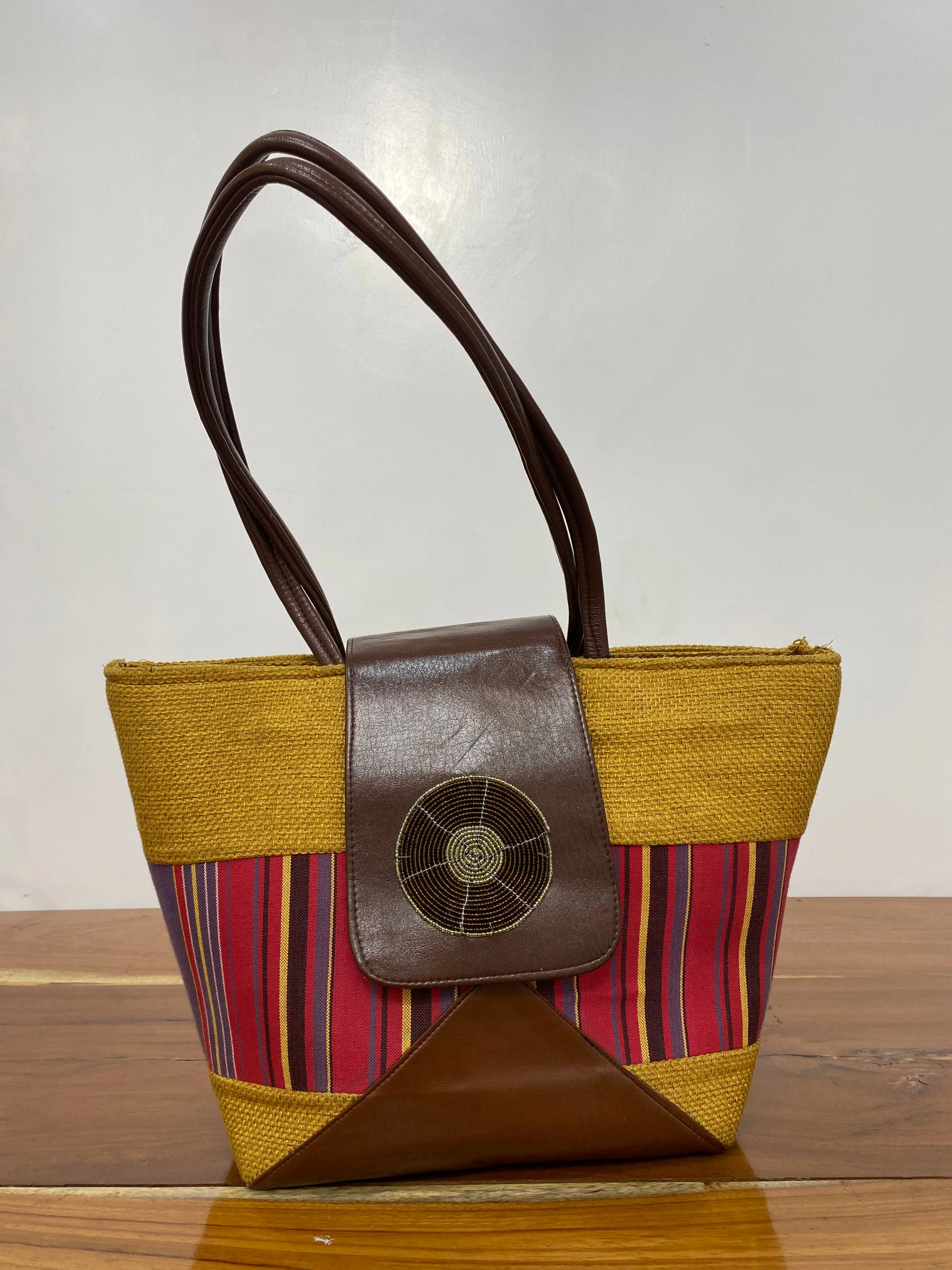 Kikoy Leather Handbags