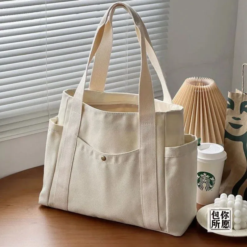 Large Capacity Canvas Tote Bag