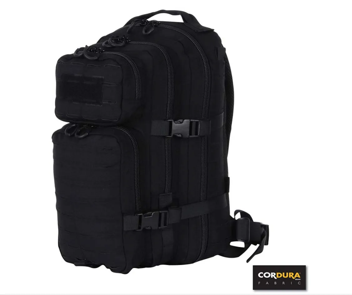 Lasercut 1-day Assault Backpack Cordura 28L Black