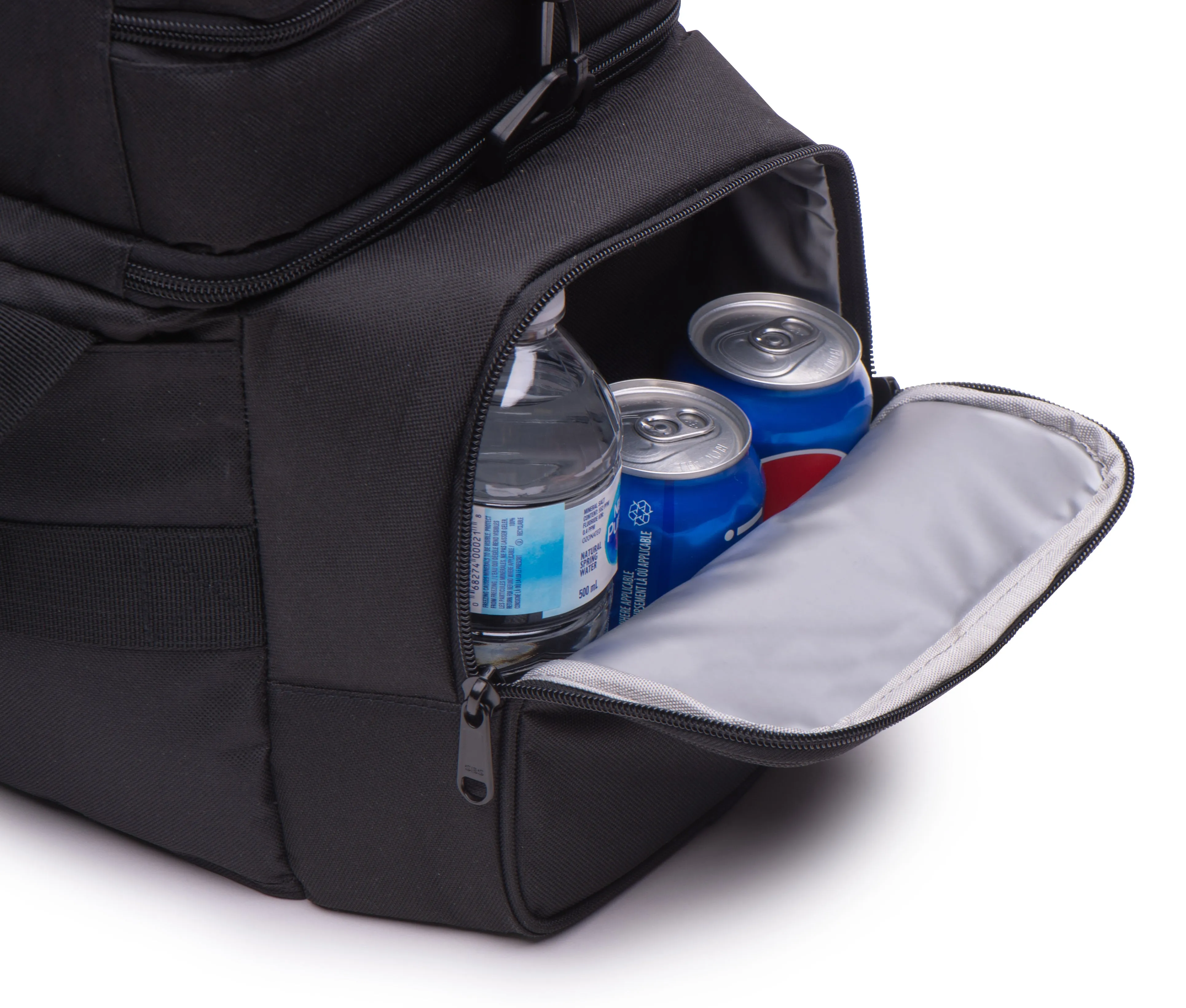 Leakproof Cooler Lunch Bag (16.5x12x9 In). Multiple Insulated Compartments, Heavy Duty Fabric.