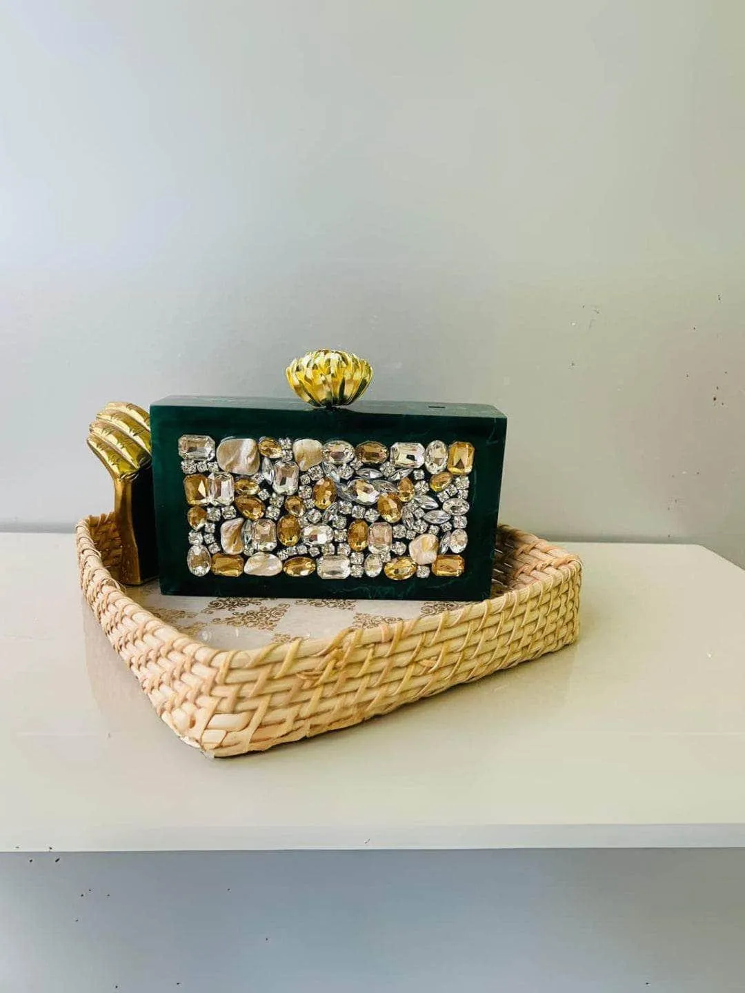 Luxe Resin Clutch