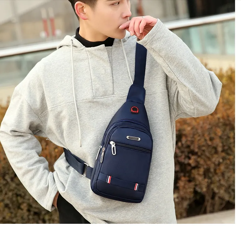 Men Waterproof Hard Wearing Outdoor Cross-Body Shoulder Leisure Bags