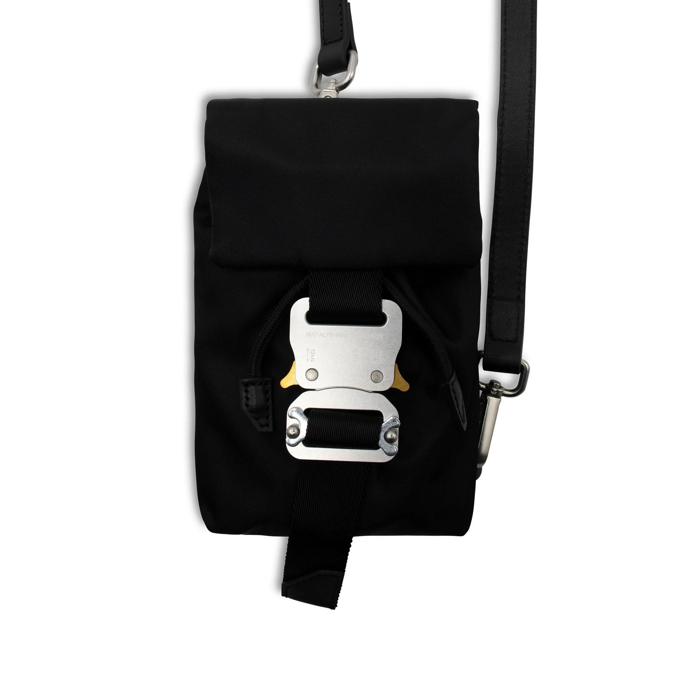 Mini Hex Tank Crossbody in Black