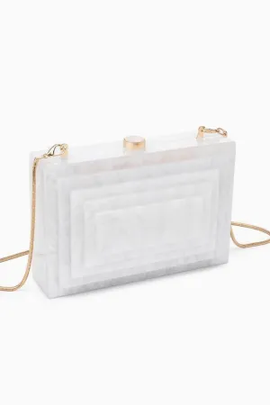 Molly Evening Bag - White