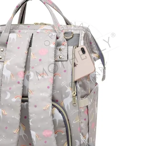 motherly Baby Diaper Bag, Mothers Maternity Bags for Travel| |(Unicorn Blue-Style2)