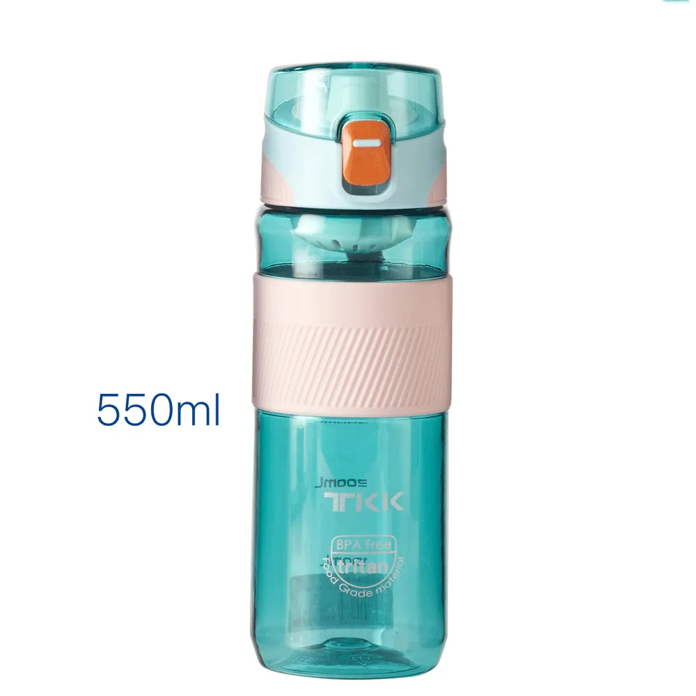 Non-toxic Decent Transparent Water Bottle.(550ml)