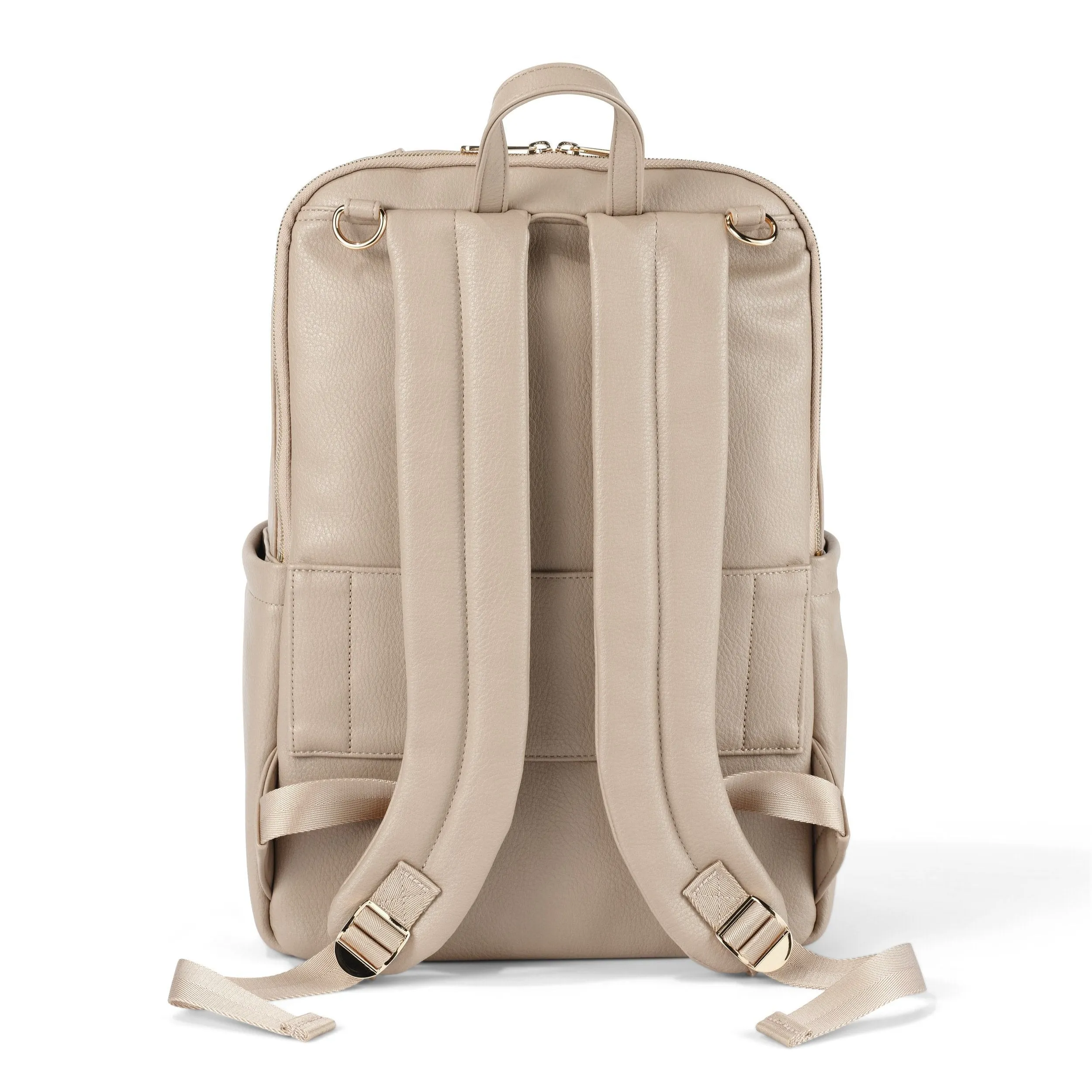 Oioi Multitasker Diaper Backpack - Oat Vegan Leather