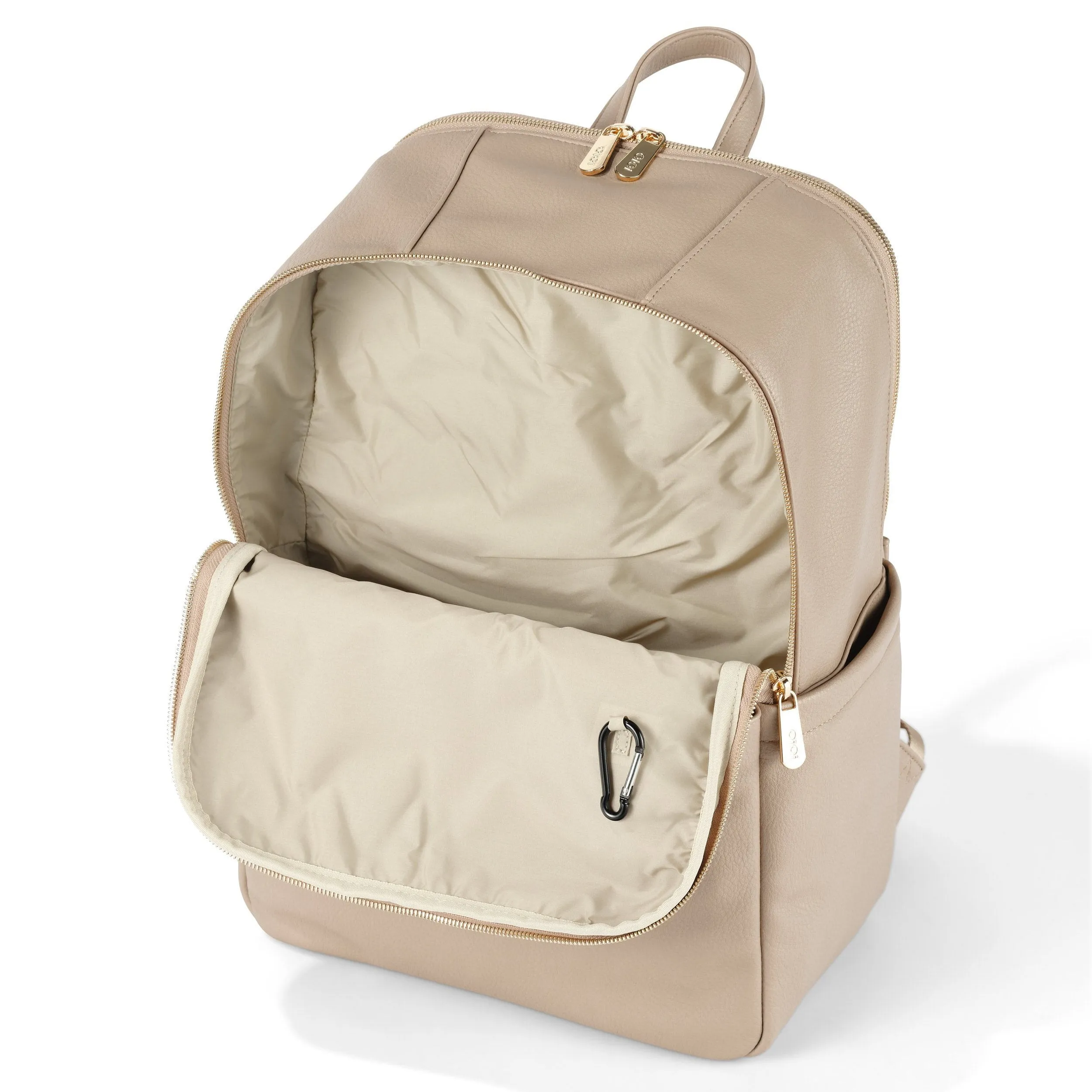 Oioi Multitasker Diaper Backpack - Oat Vegan Leather