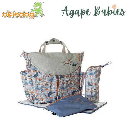 Okiedog Sumo Diaper Bag Orange