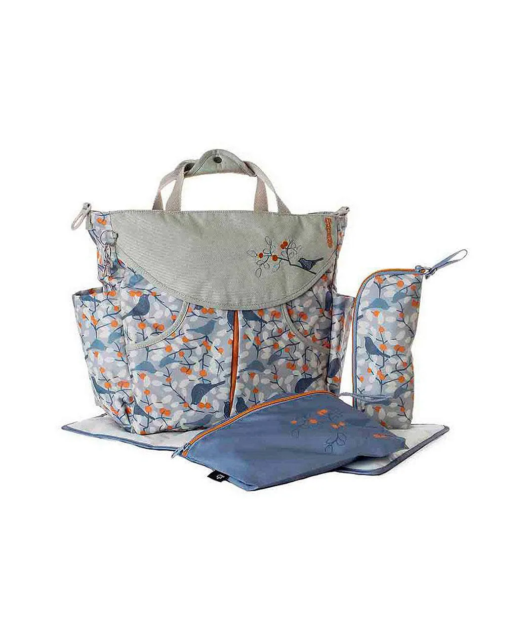 Okiedog Sumo Diaper Bag Orange