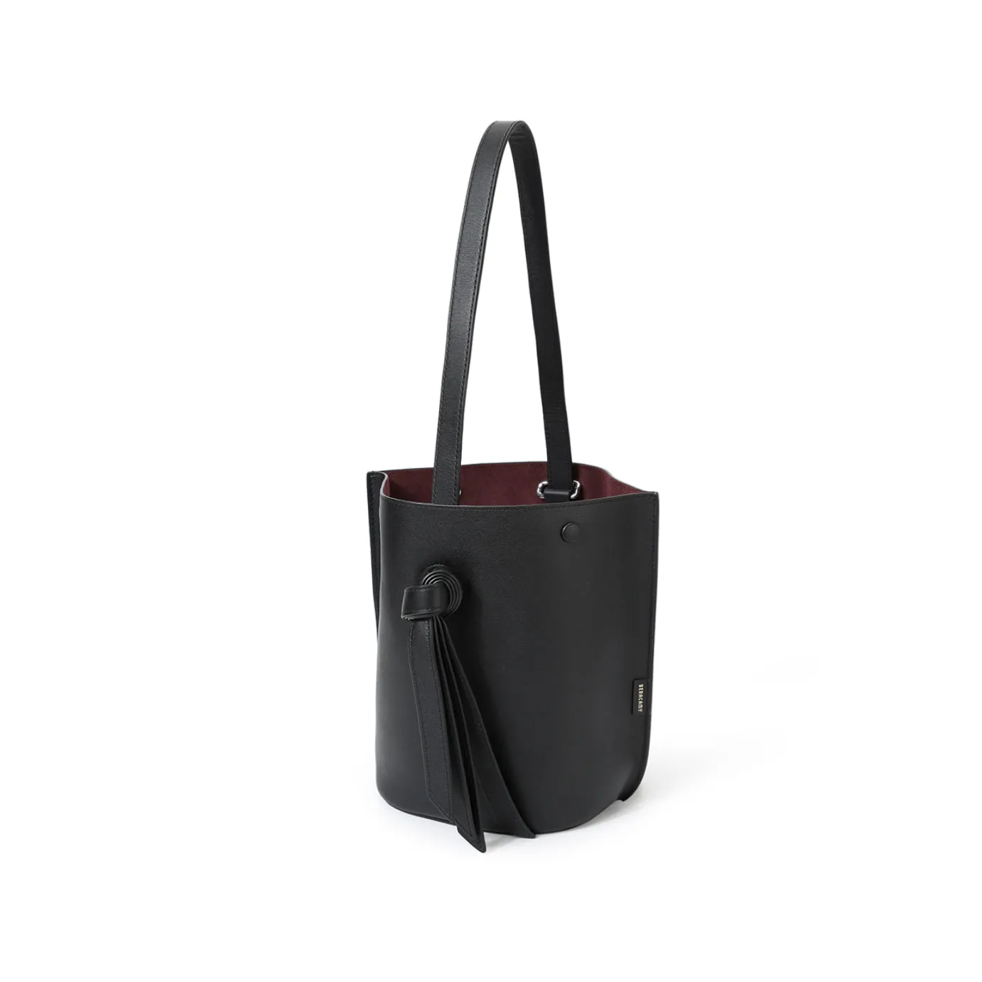 Orukami Knot Petit Sac Seau - Noir