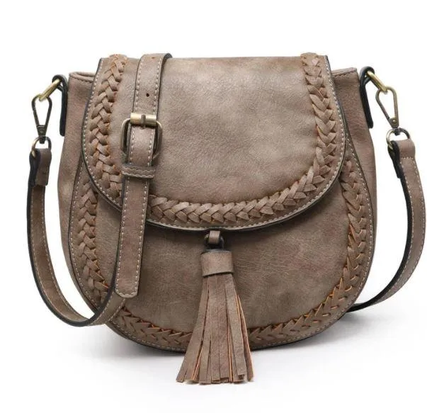 Penelope Saddle Bag- Clay