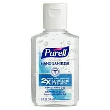 PURELL® Advanced Hand Sanitizer Refreshing Gel, 2 oz, Travel Size, Flip Cap Bottle