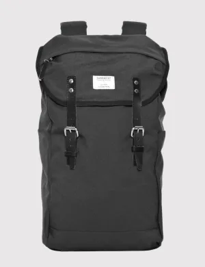 Sandqvist Hans Dark Grey Cordura Backpack - Durable & Stylish Everyday Rucksack