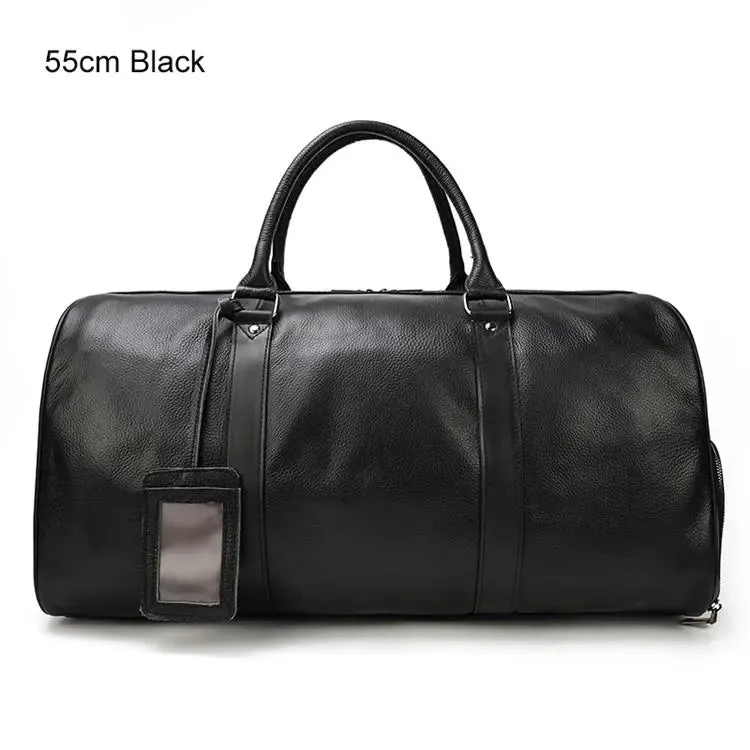 Sophistication in Travel: Newsbirds Luxury Genuine Leather Travel Bag