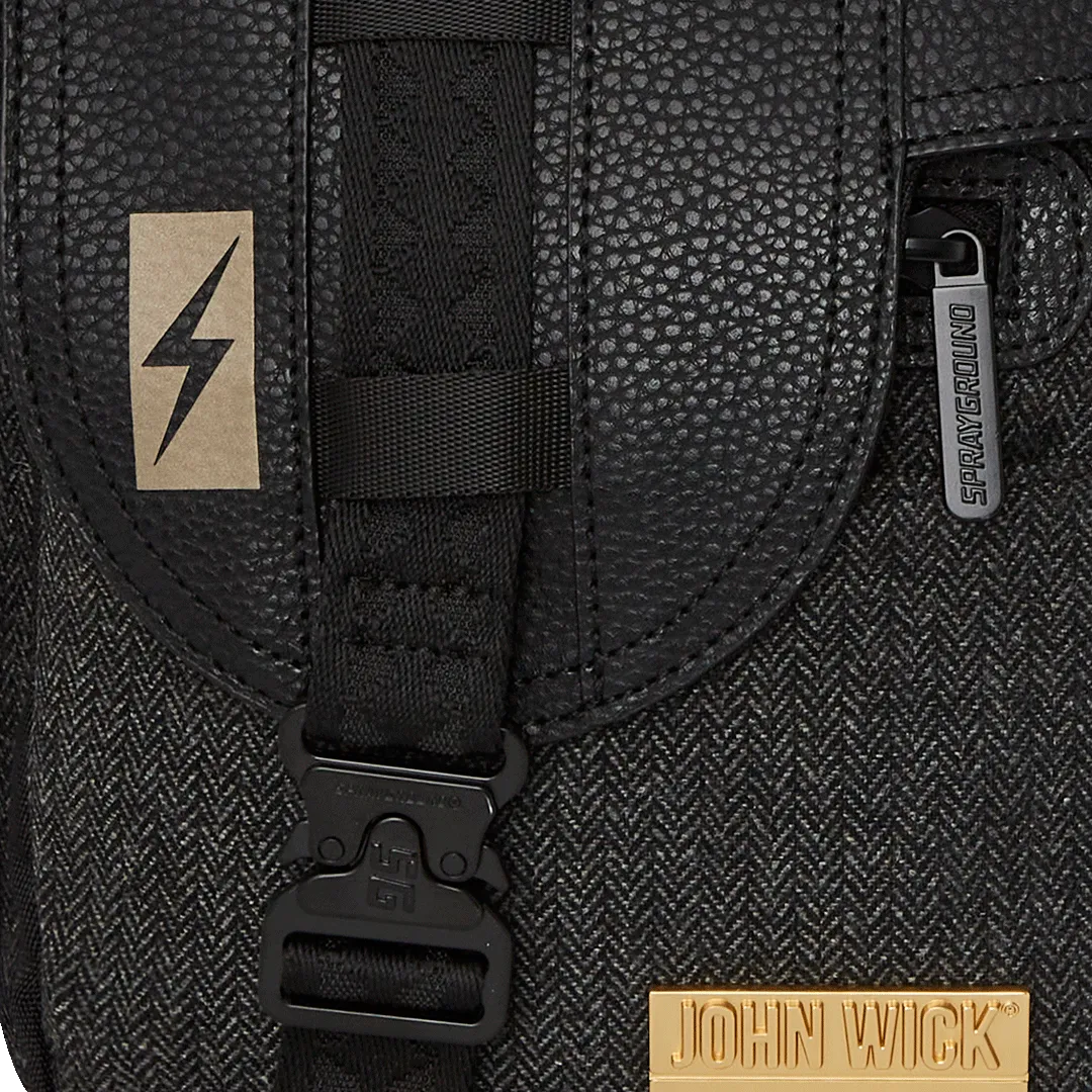 Sprayground John Wick Special Ops Tactical Backpack - Sleek Black & Grey Design