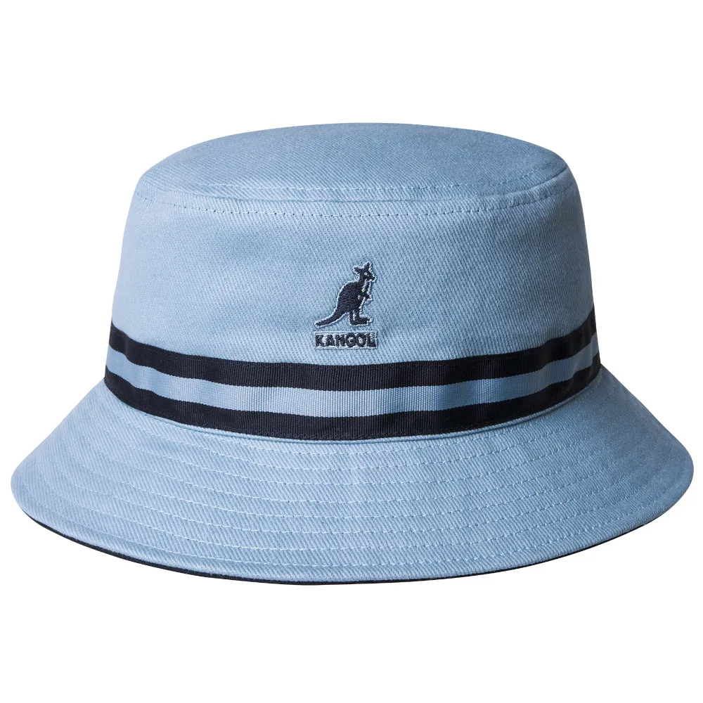 Stripe Lahinch Bucket Cap by Kangol